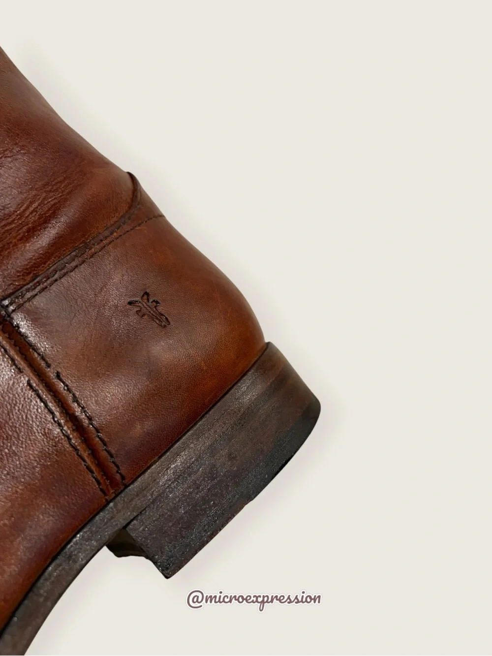 $399 Frye Melissa Button 2 Cognac Leather Equestrian Riding Knee High Tall Boots